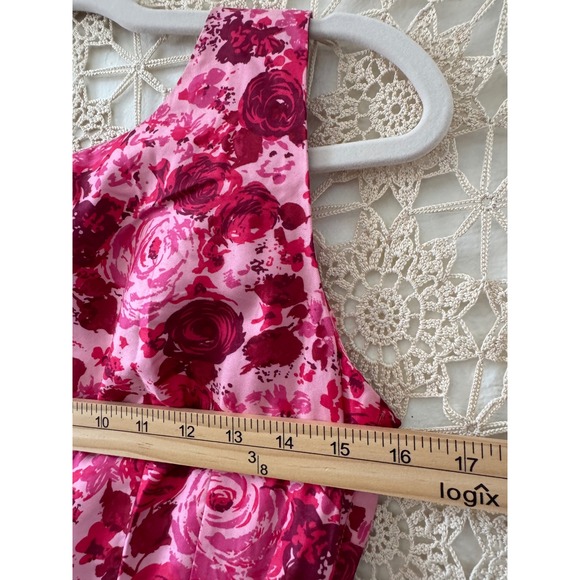 Vintage 1950's‎ Floral Print Dress Sz S - Picture 9 of 10